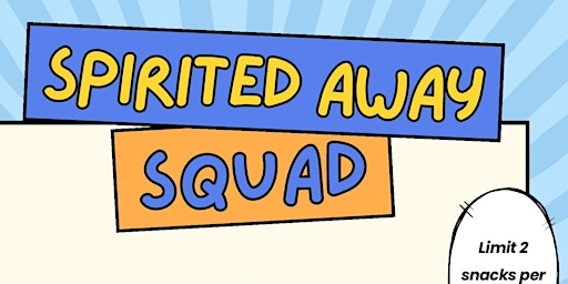 Spirited Away Squad- Anime & Manga Group
