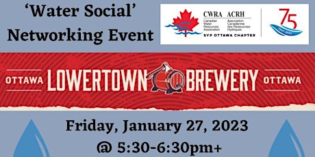 CWRA SYP Ottawa: Water Social Networking Event