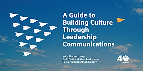 A Guide to Building Culture Through Leadership Communications primary image