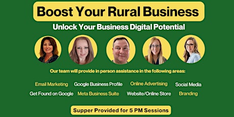 Hauptbild für Boost Your Rural Business  (Radville Laurier Regional Park - Rink)