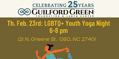 Feb. 23rd LGBTQ+ Yoga Youth Night