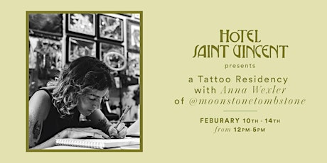 Anna Wexler and Moonstone Tombstone Tattoo Residency