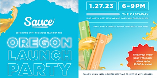 Sauce Essentials Oregon Launch Party!