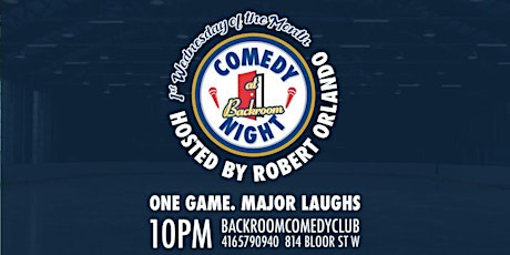 Comedy Night @backroomcomedyclub - NEXT SHOW WEDNESDAY, APL 1st - 10PM