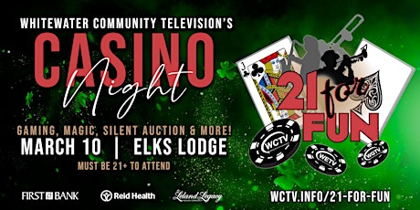WCTV's 21 for Fun Casino Night