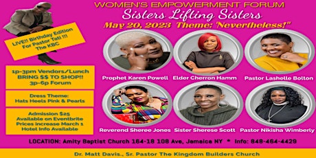 Women's Empowerment Forum - Sisters Lifting Sisters