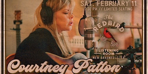 Courtney Patton @ The Redbird - 7:30 pm