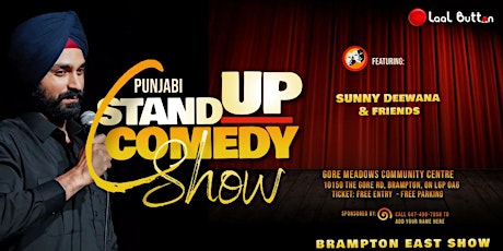 Punjabi Stand Up Comedy Show Brampton  - EAST BRAMPTON