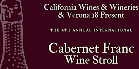 Cabernet Franc Wine Stroll (Tasting & Appetizers Event)