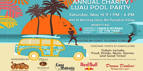 2018 Annual LLS Charity Luau Pool Party primary image
