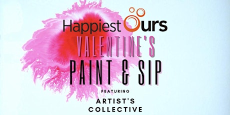 Happiest Ours Valentine's Paint & Sip! 12-2pm
