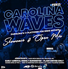 Carolina Waves Showcase & Open Mic -  Raleigh