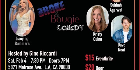 Comedy Show - Broke And Bougie Comedy Show