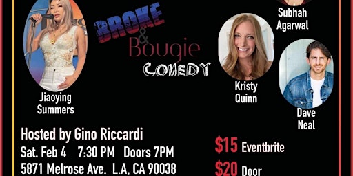 Comedy Show - Broke And Bougie Comedy Show
