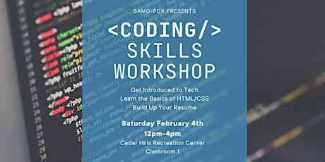 Coding Skills Workshop