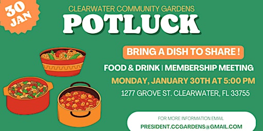 Clearwater Community Gardens Potluck
