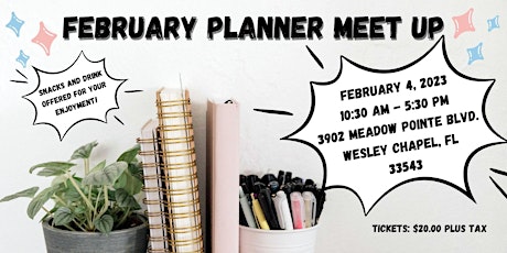 February's Planner Meetup: For the Love of Card Making primary image