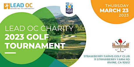 LEAD OC | 2023 Charity Golf Tournament
