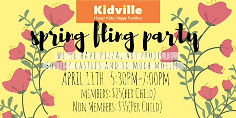 Kidville Spring Fling  primary image