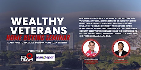 Wealthy Veterans: Home Buying Seminar