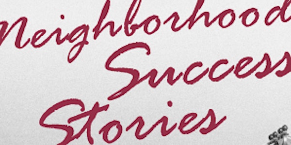 Book Launch: Neighborhood Success Stories by Carol Lamberg