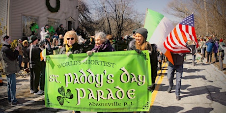The 2nd Annual "World's Shortest St. Paddy's Day Parade" March 18th, 2023