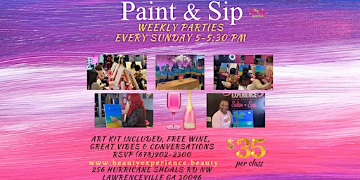 Paint & Sip Parties primary image