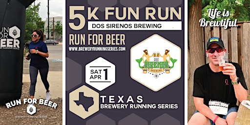 5k Beer Run x Dos Sirenos Brewing | 2023 TX Brewery Running Series