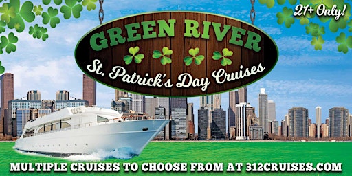 St. Patrick's Day Late Afternoon Green River Cruise on Sat, March 11