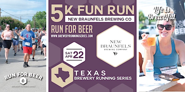 5k Beer Run x New Braunfels Brewing | 2023 TX Brewery Running Series
