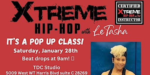 January Pop-Up Xtreme Hip Hop Step w/Letasha