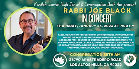 Hauptbild für Rabbi Joe Black in Concert