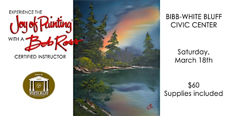 "Sunset Riverbend" Bob Ross Workshop - White Bluff primary image