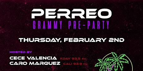 Primaire afbeelding van PERREO Grammy Pre-Party