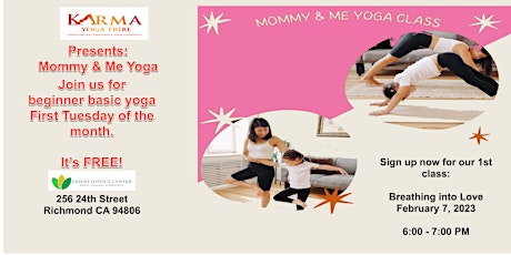 Karma Yoga Tribe presents Mommy & Me, First Tuesday of the Month