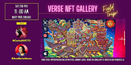 Verse NFT Gallery: A Chicago NFT Community Field Trip