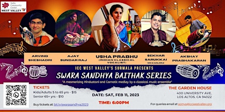 Swara Sandhya Baithak Series 2023