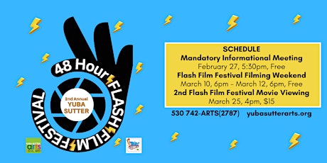 2nd Annual 48-Hour Flash Film Festival, Mandatory Informational Meeting