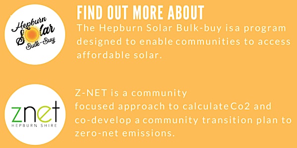 Solar & Z-NET Info Night