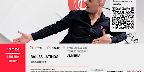 Bailes Latinos con Salsatore Pause&Play C.C. Torrecárdenas (Almería)