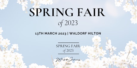 Spring Fair at The Waldorf Hotel primary image