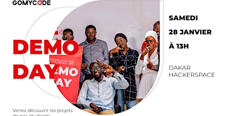 Demo Day :  Venez découvrir les projets de nos étudiants- GOMYCODE SENEGAL