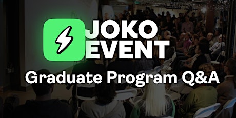 Joko Q&A: Graduate Program
