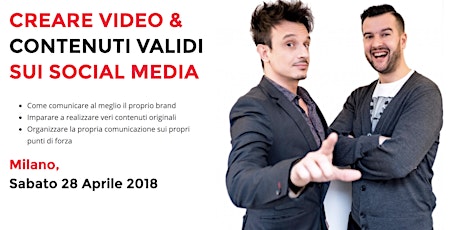 Immagine principale di Corso social content con Mario Moroni e Andrea Mattei 