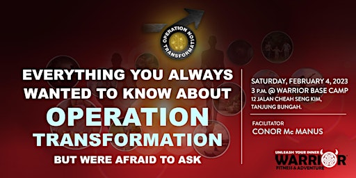 Operation Transformation 2023 Talk - 4th Feb 2023