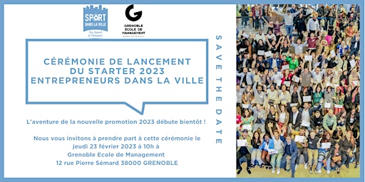 Cérémonie de lancement de la promo EDLV 2023 Grenoble