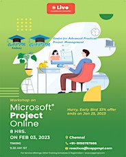 Live Classroom workshop on Microsoft Project Online Training