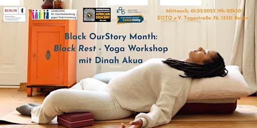 Black OurStory Month: Black Rest - Yoga Workshop mit Dinah Akua