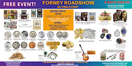 FORNEY BUYING EVENT - ROADSHOW