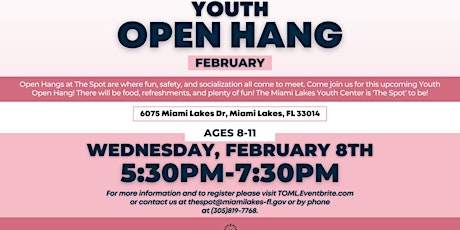 Youth Open Hang
